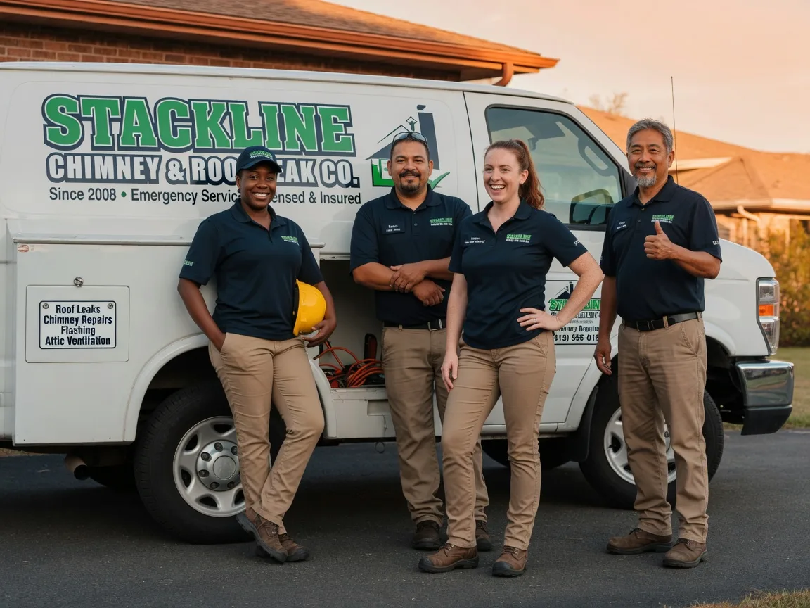 Chimney flashing repair company in Whitethorn, CA